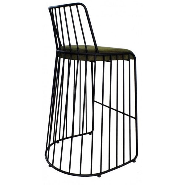 Modern Metal Bar Stool Pub Chair Modern Stylish Practical Hygienic