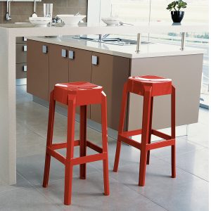 polycarbonate bar stools