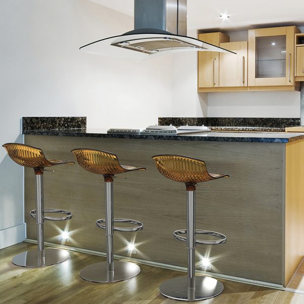 stainless counter stool