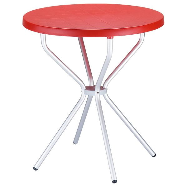 standing table for fast food plastic