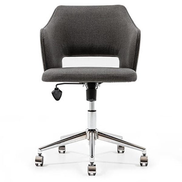 office chair with metal wheels