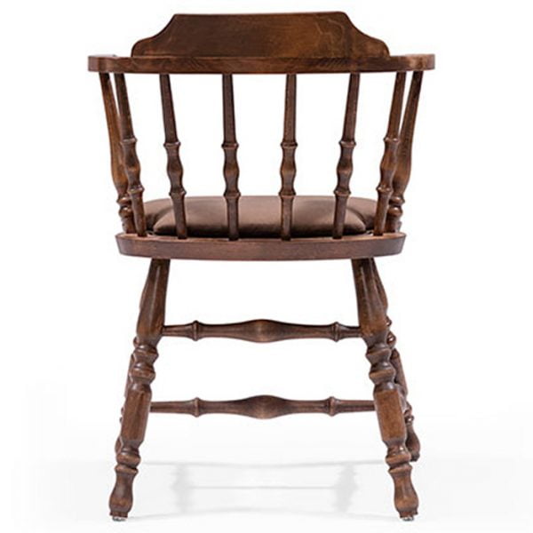 wooden captains chair